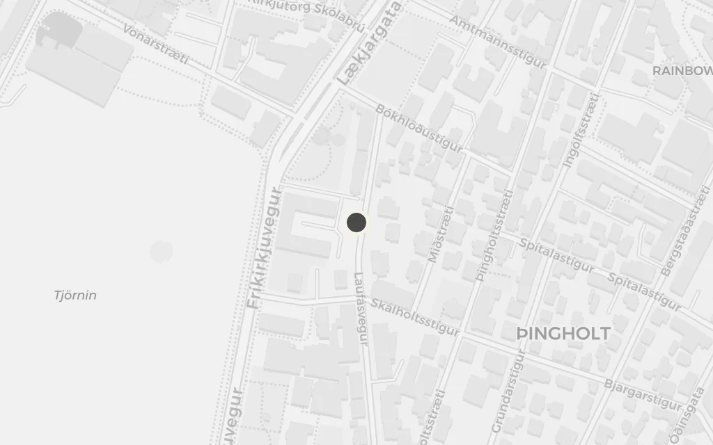 Map of The downtown bars today