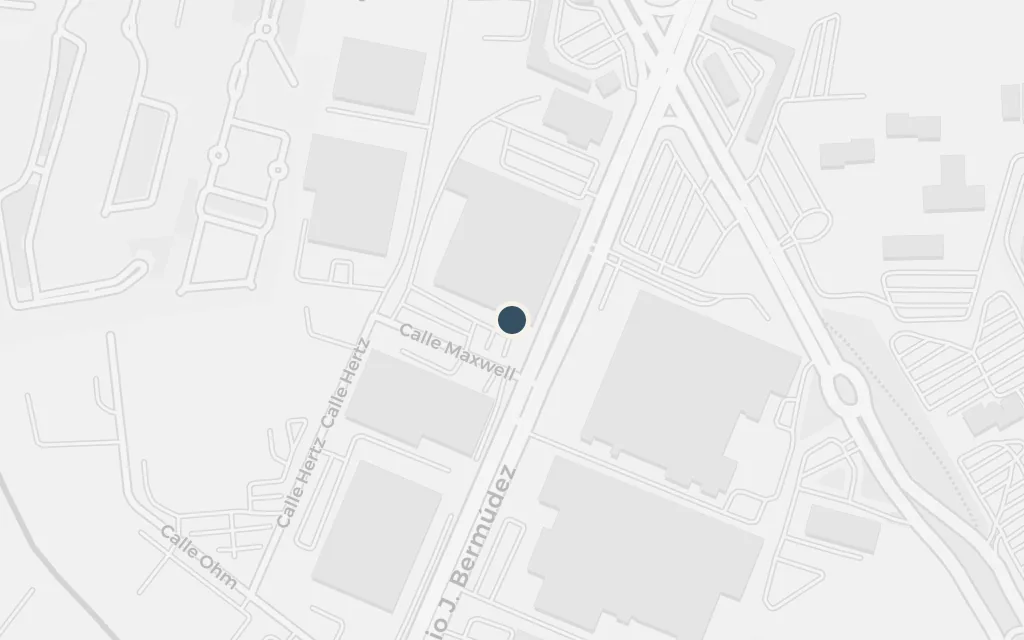 Map of Antonio J. Bermúdez Industrial Park today