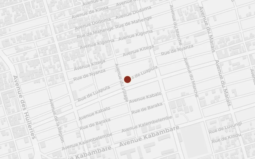Map of The capital today