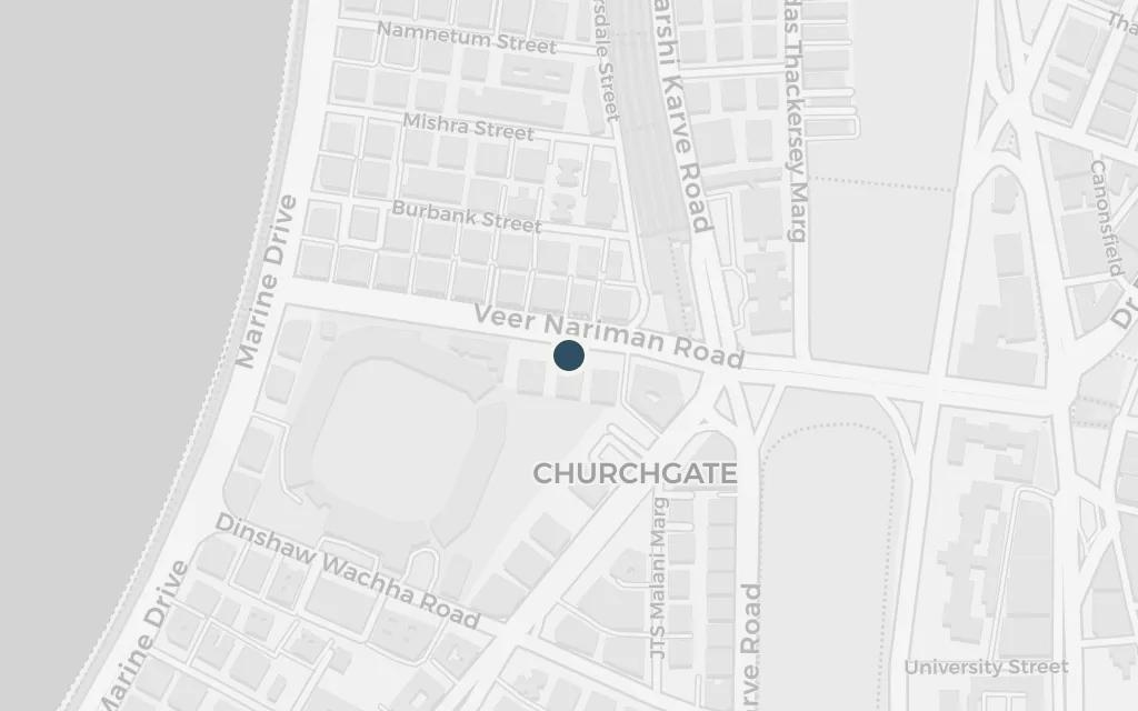 Map of Dina Dalal's flat today