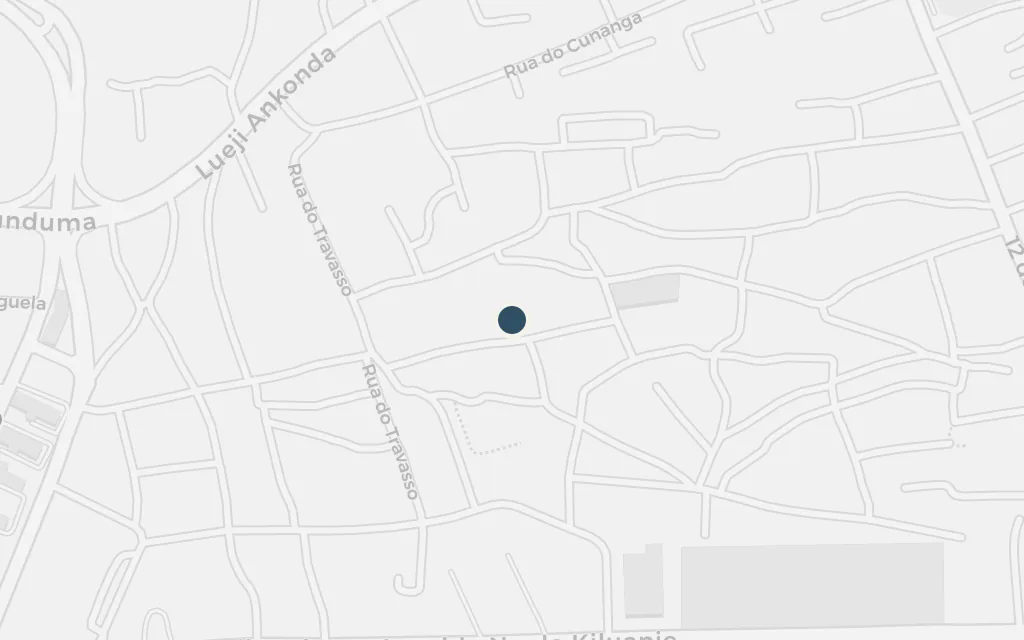 Map of A musseque, Sambizanga today