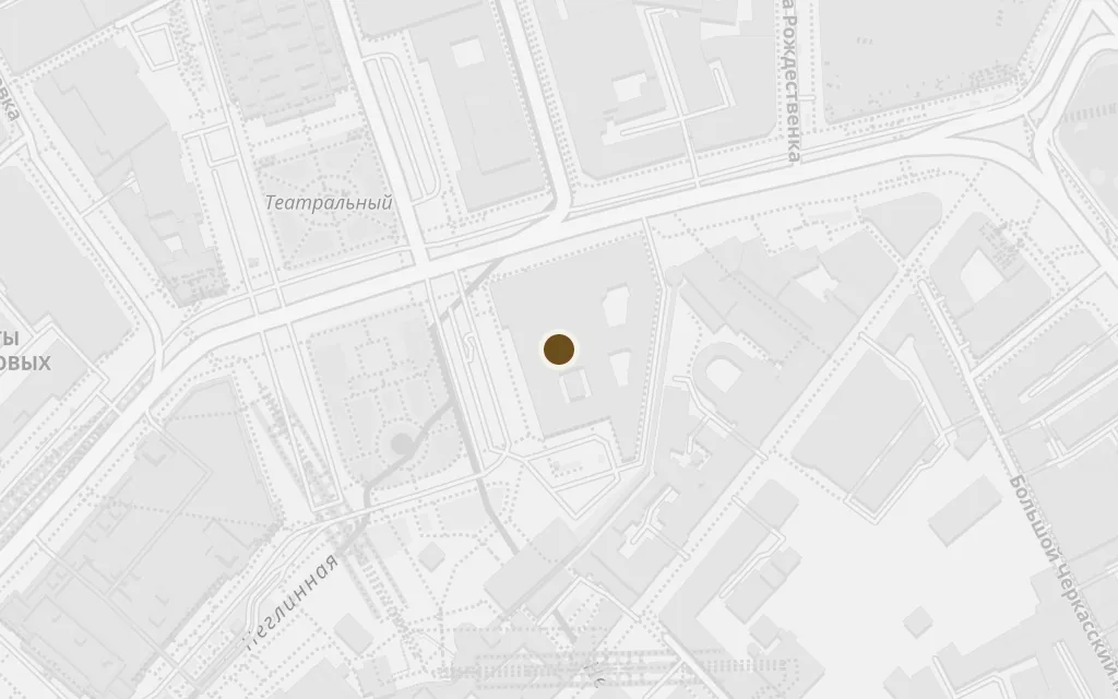 Map of The Boyarsky restaurant today