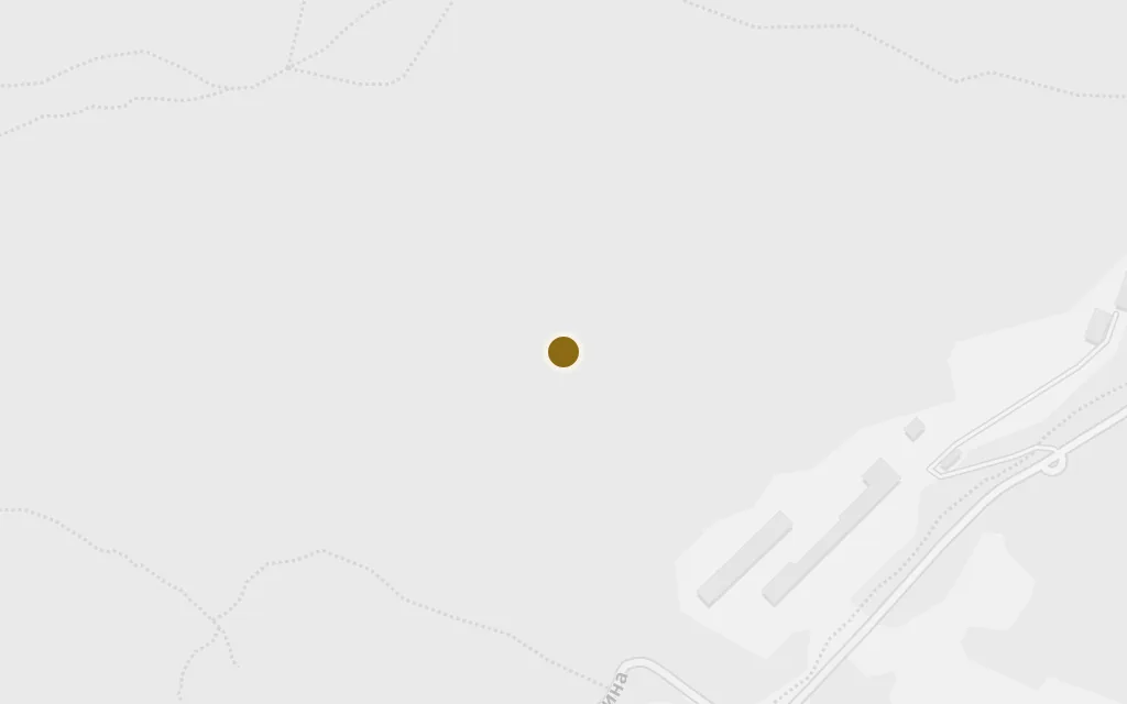 Map of Mount Mashuk (the duel) today