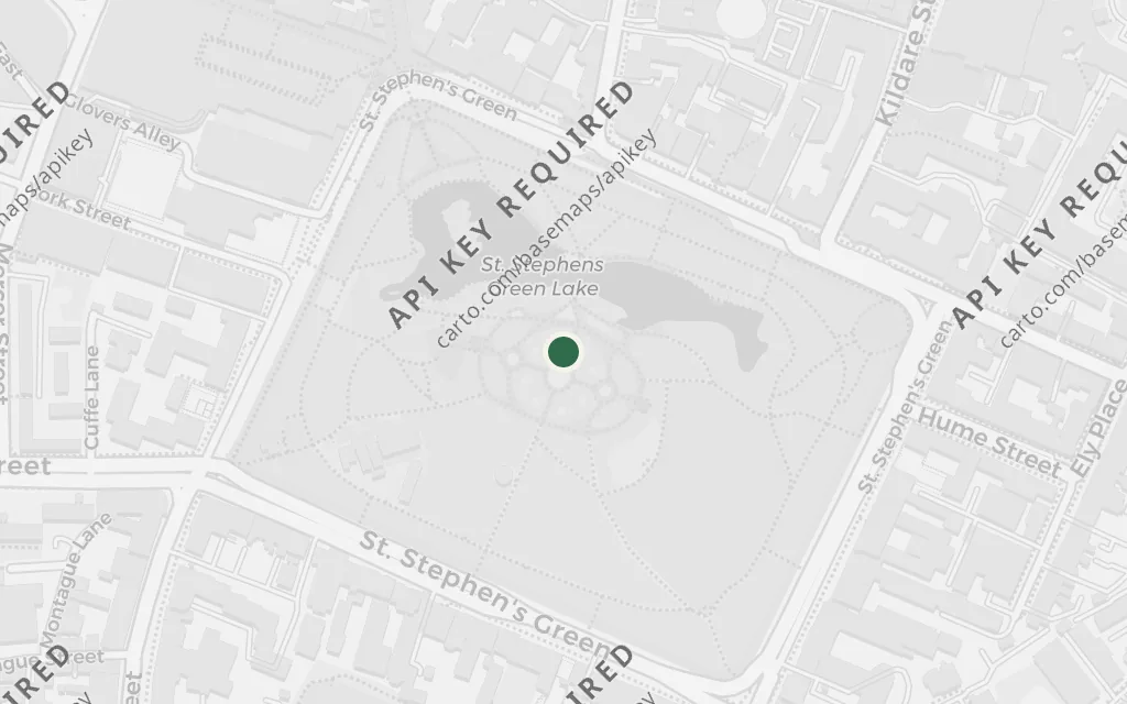 Map of University College, St Stephen's Green today