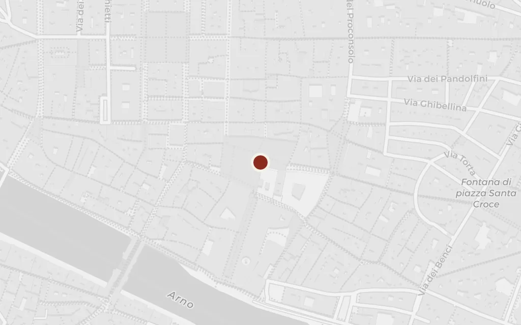 Map of Piazza della Signoria today