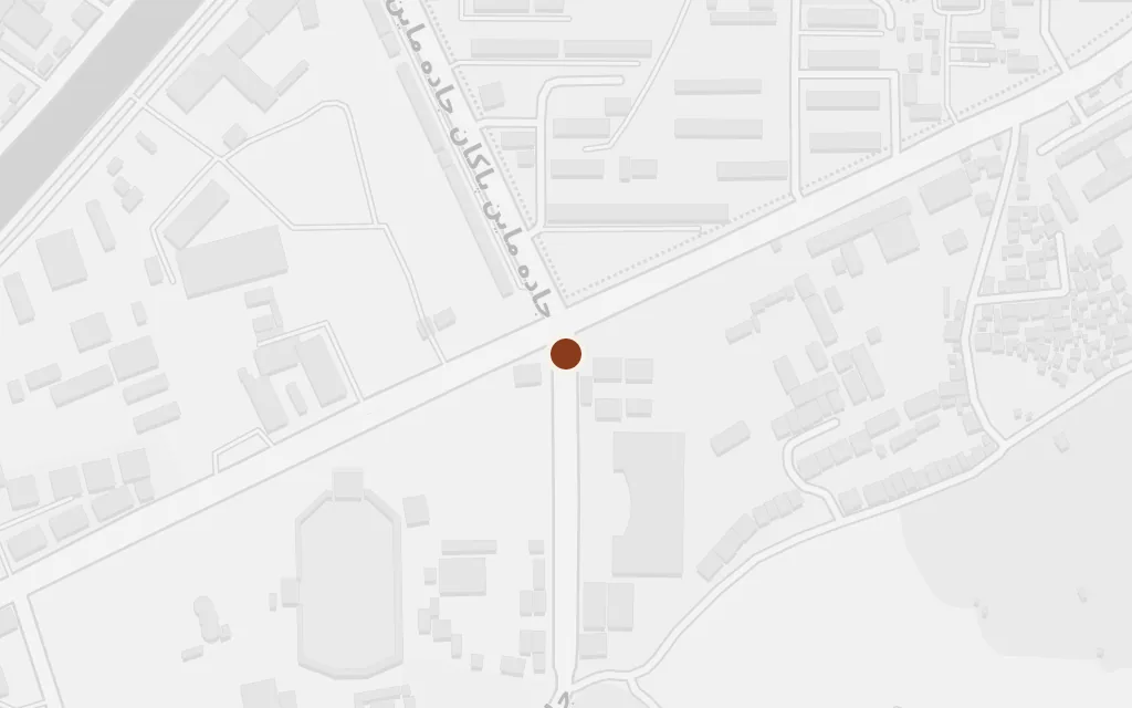 Map of Ghazi Stadium today