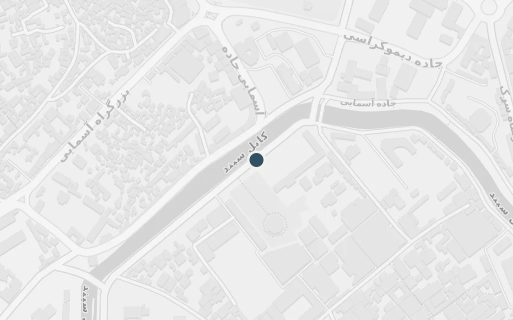 Map of Titanic City (the Kabul River market) today