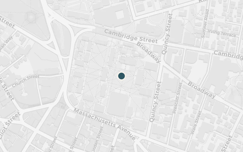 Map of Quentin and Shreve's room, Harvard today