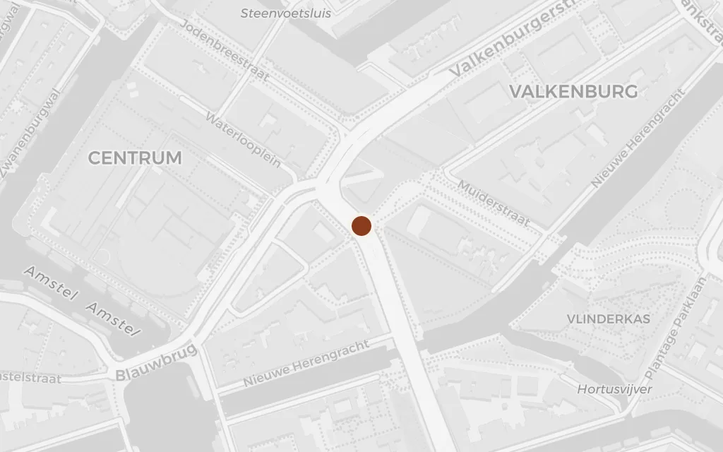 Map of Amsterdam today
