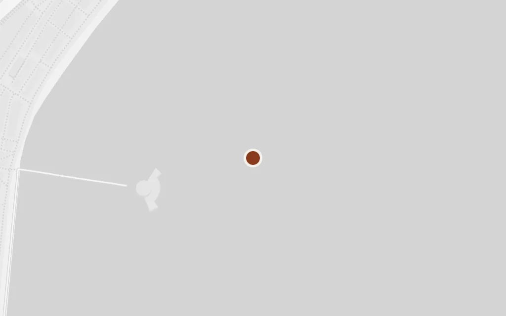 Map of The seaside boulevard today