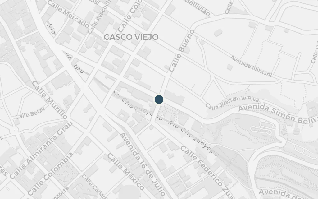 Map of The Prado today