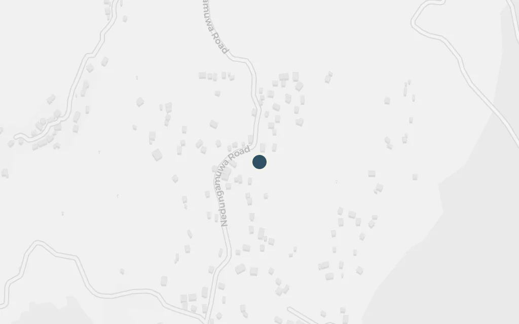 Map of The walawwa in the hills today