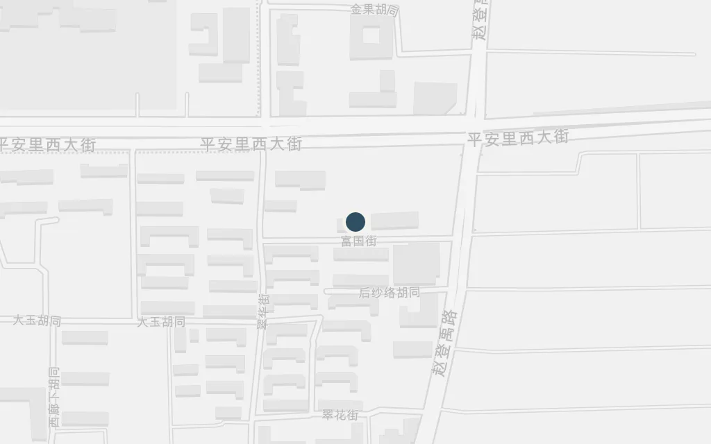Map of The mother's flat today