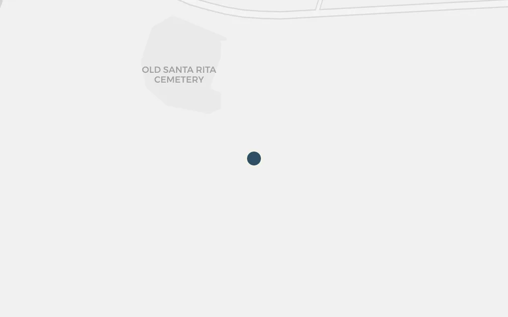 Map of Santa Rita del Cobre today
