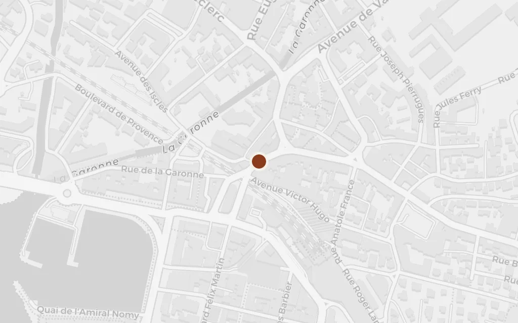 Map of Saint-Raphaël today