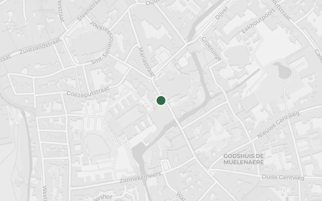 Map of The Church of Our Lady today