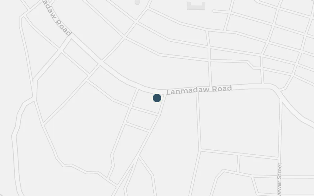 Map of The bazaar and the maidan today