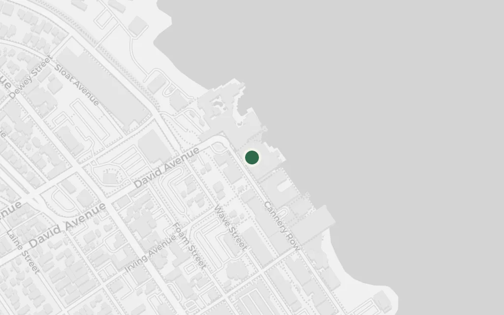 Map of Western Biological Laboratory (Doc's lab) today