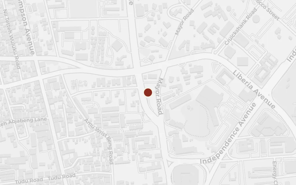 Map of Ali's enterprise (downtown) today