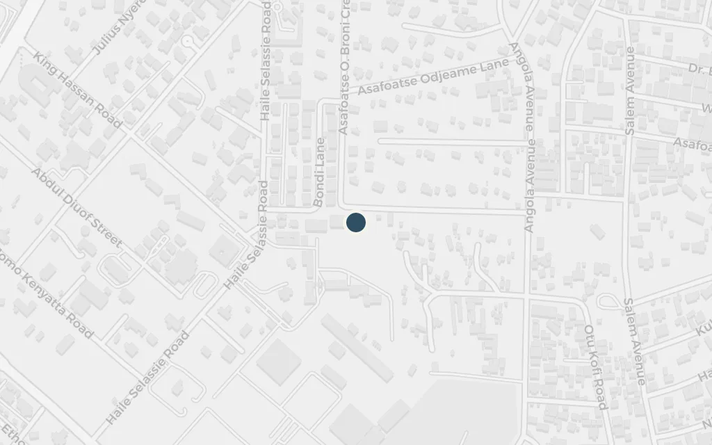 Map of The restaurant today
