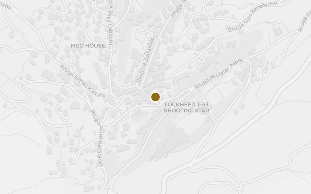 Map of The neighbourhood cisterns today