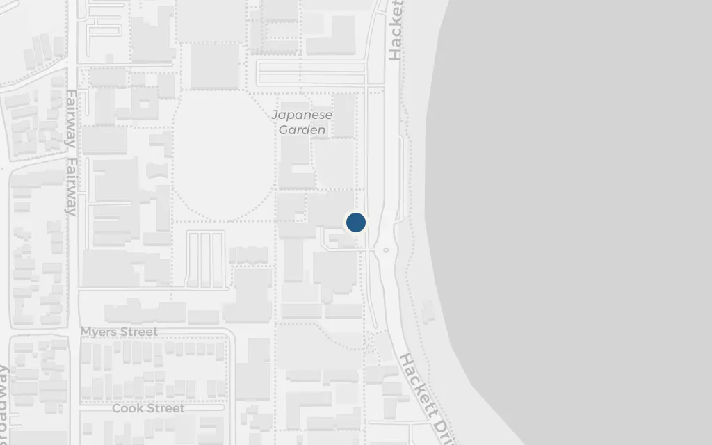 Map of The Swan River, western reach today