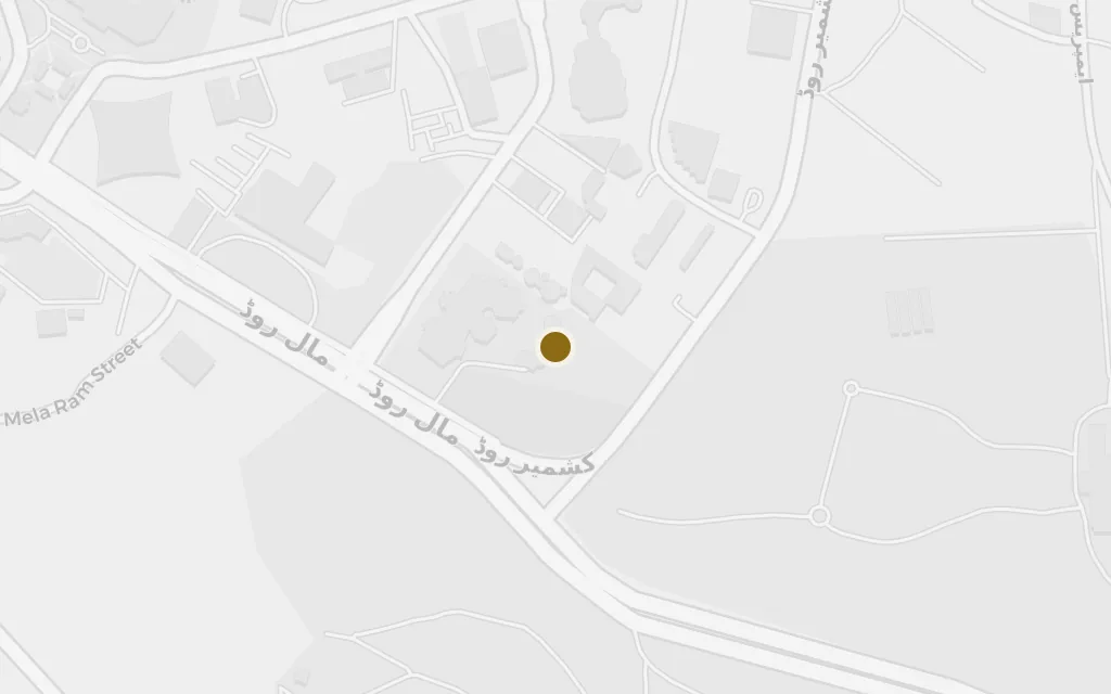 Map of Queen's Garden and the Mall today