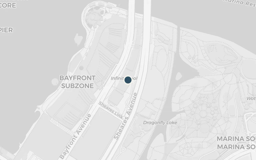 Map of Marina Bay Sands today