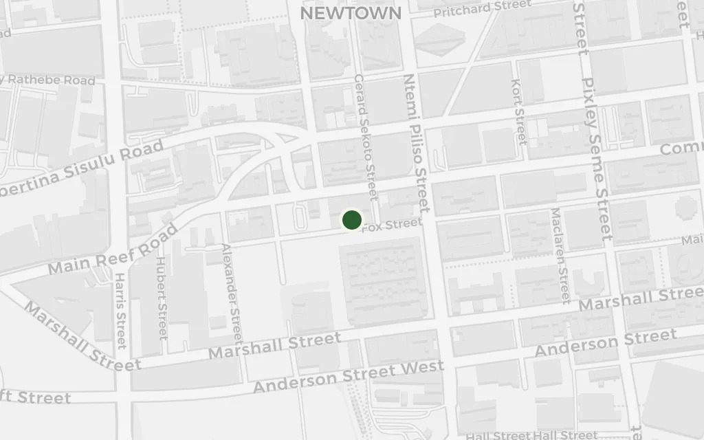 Map of The Johannesburg court today