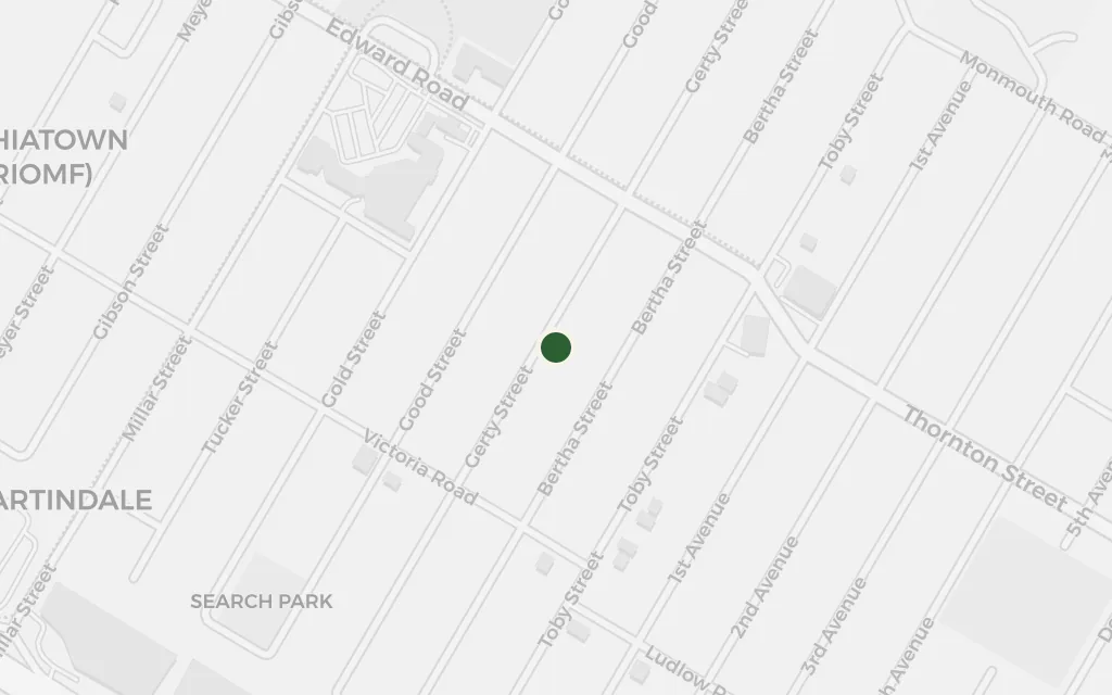 Map of Sophiatown today