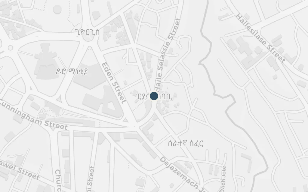 Map of Piazza, the old town today