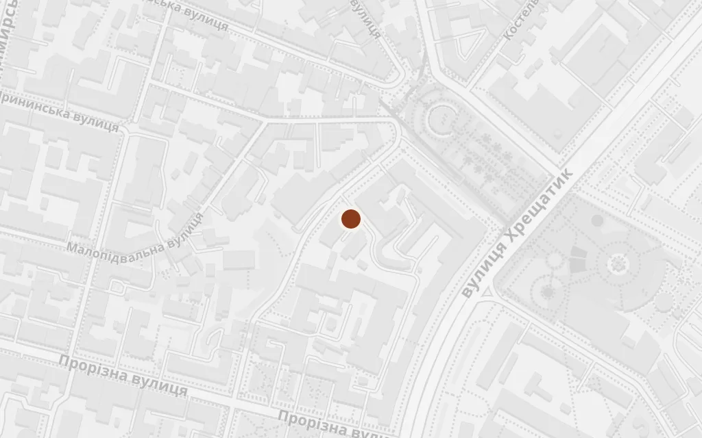 Map of Central Kyiv today