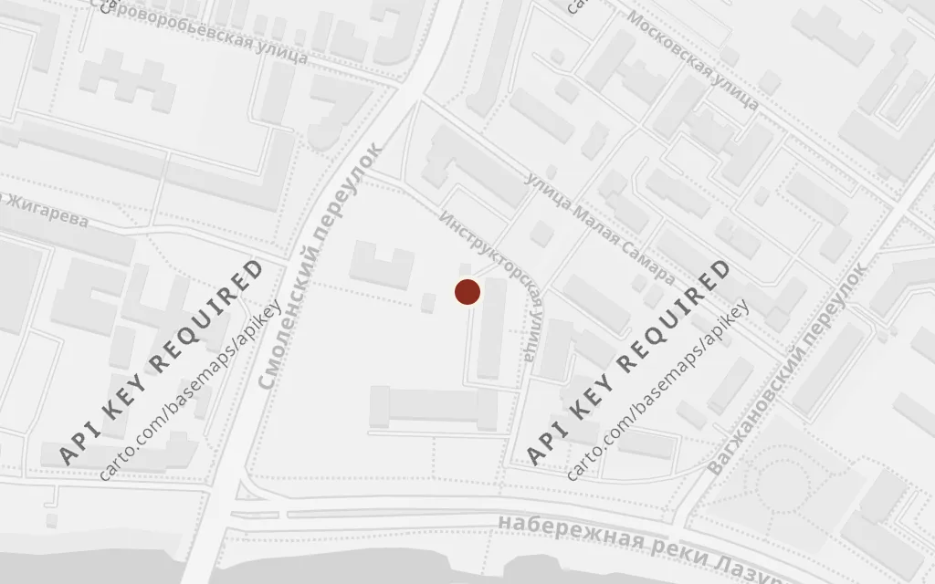 Map of A suburban street, the conspirators' lodgings today