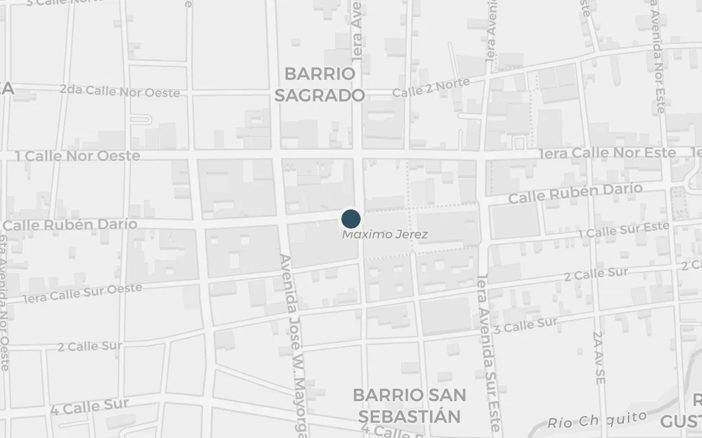 Map of A pharmacy on the town centre today