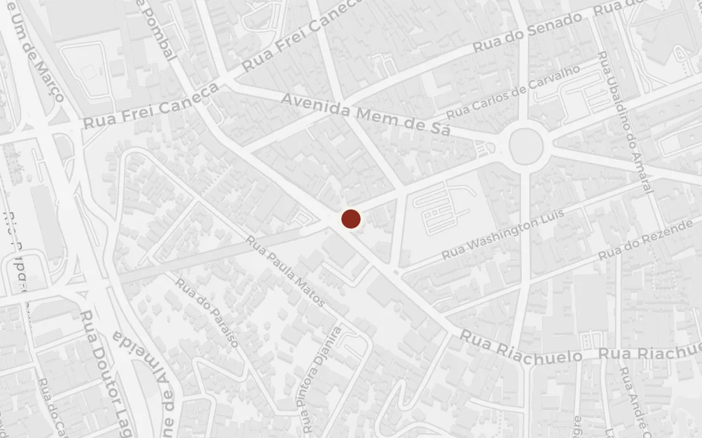 Map of Capitu's house (the wall) today