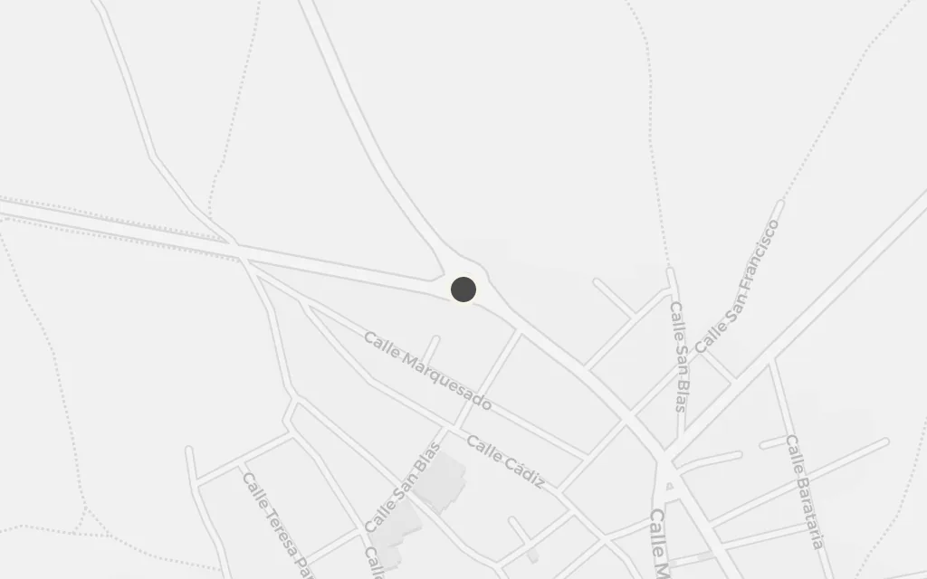 Map of The search for Dulcinea in El Toboso today