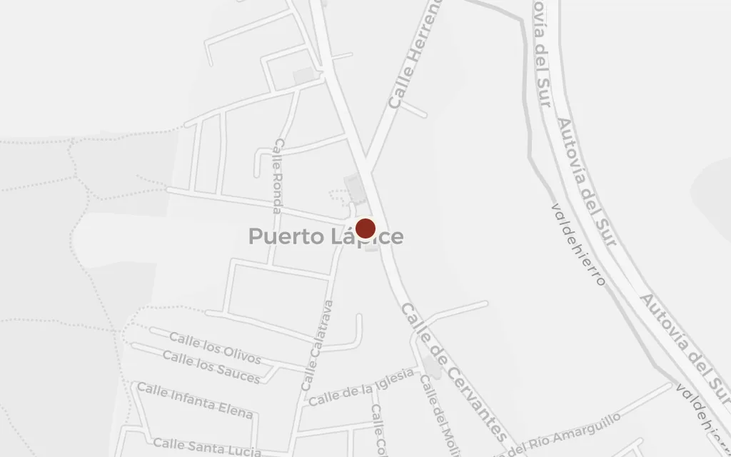 Map of The inn at Puerto Lapice today