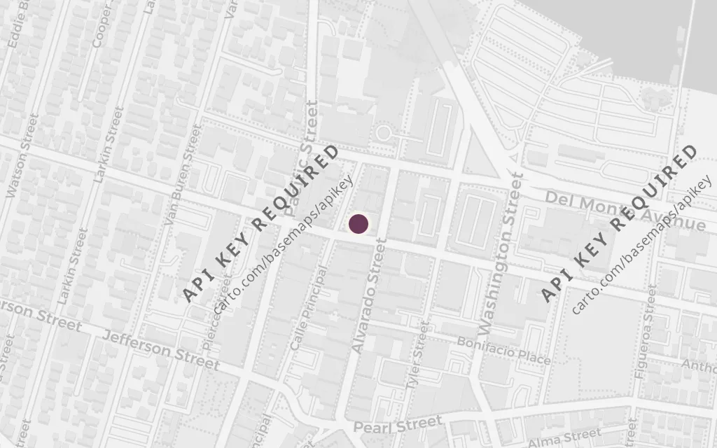 Map of Monterey today