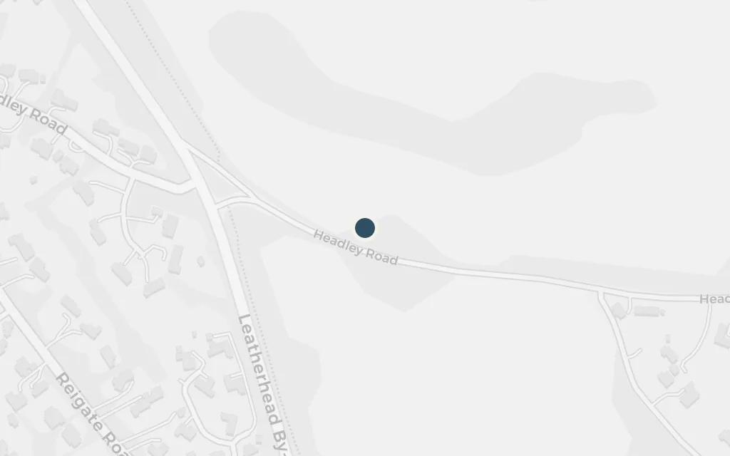 Map of Donwell Abbey today