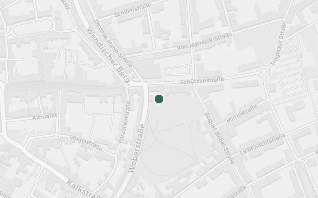 Map of Zeitz labour camp today