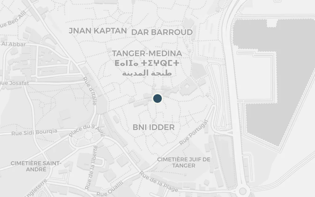 Map of The Petit Socco today