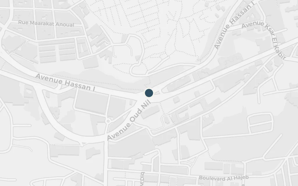 Map of A spell in Tetouan today