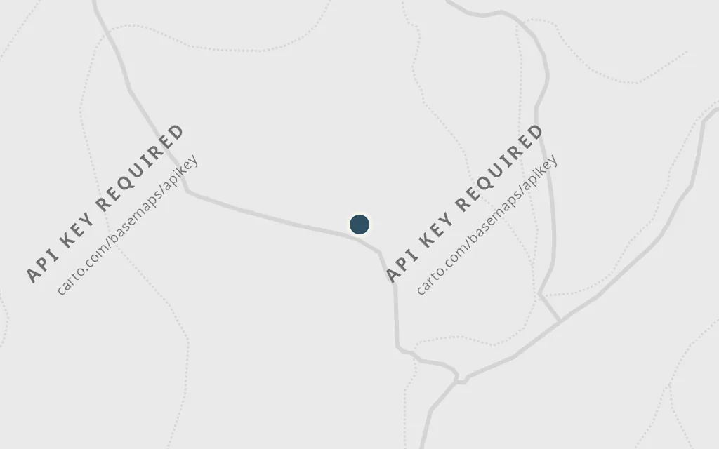 Map of The bridge over the gorge today