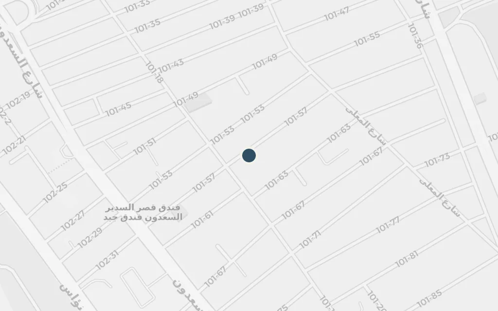 Map of Aziz's coffee house today