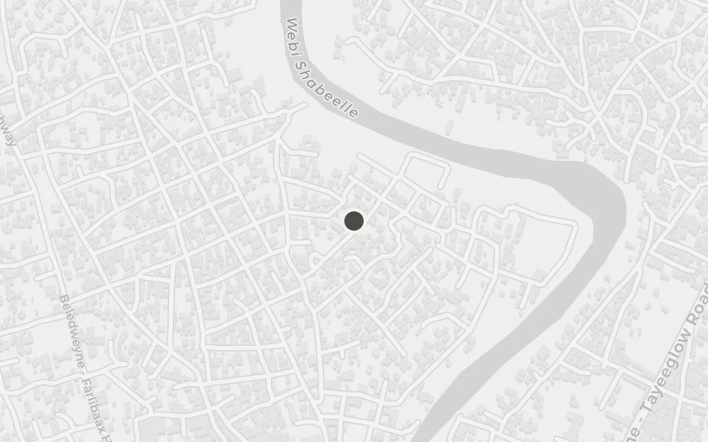 Map of Beledweyne today