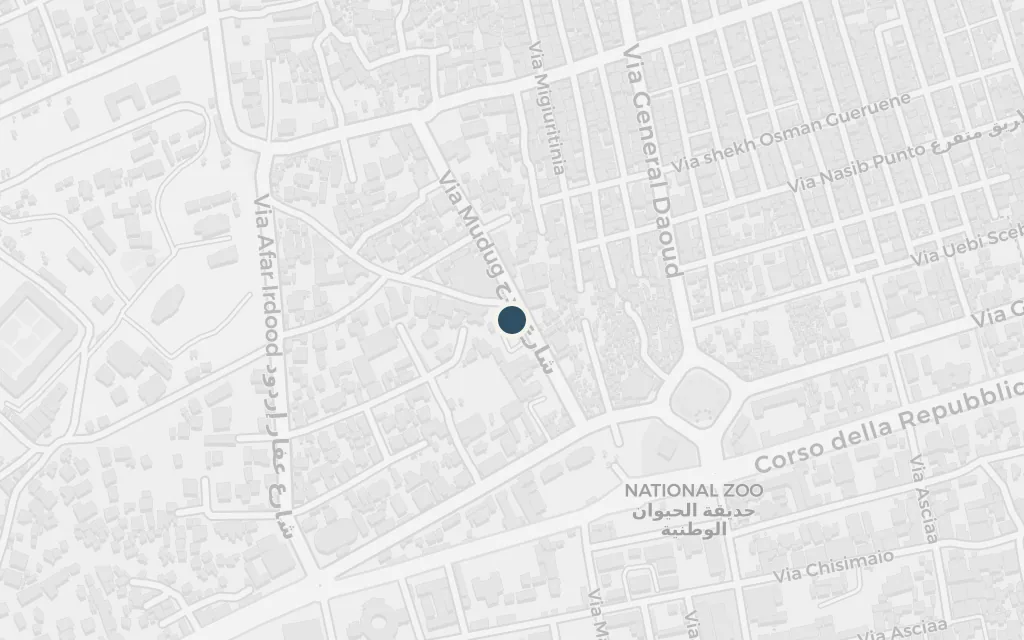 Map of Mogadishu today