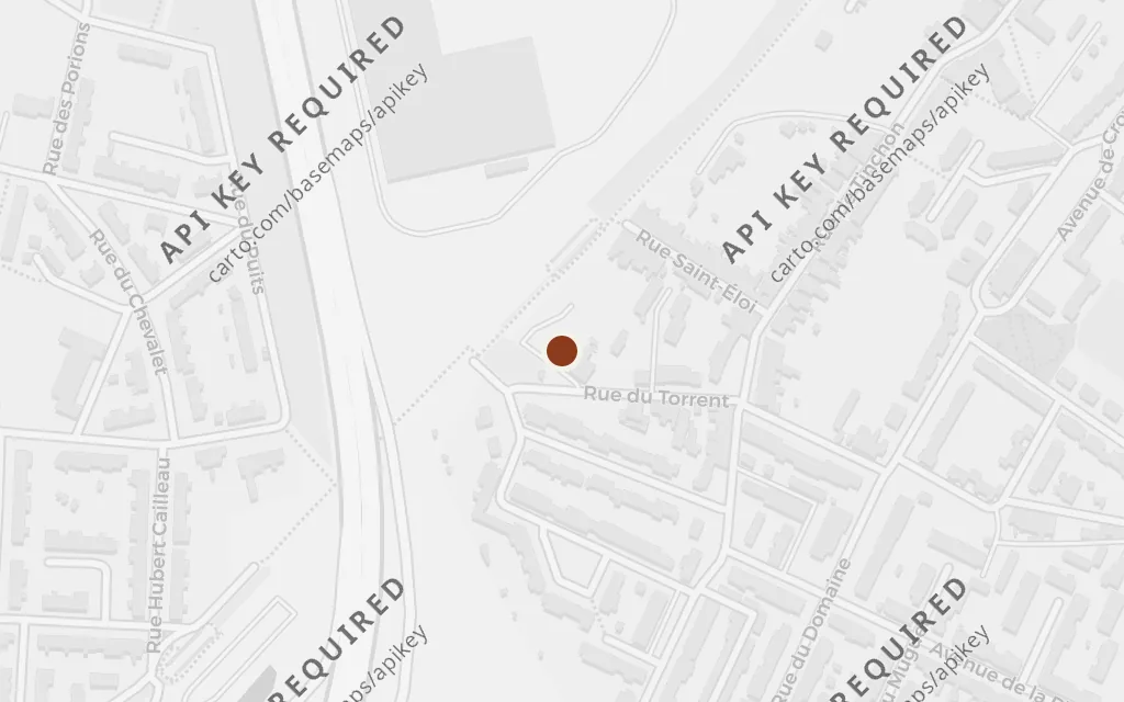 Map of The slag heap today