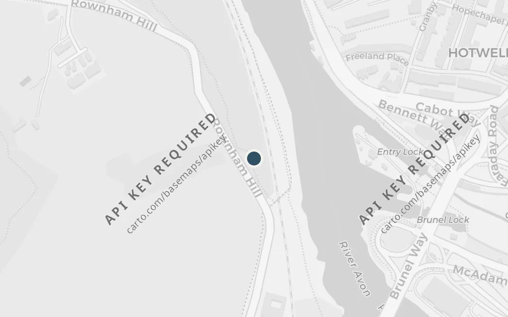 Map of The port of Bristol today