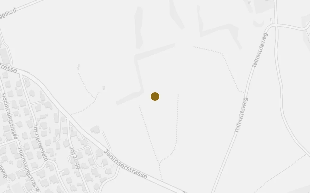 Map of The village (Dörfli / Maienfeld) today