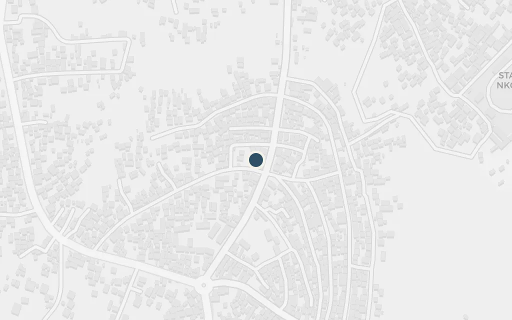 Map of The prison of Dangan today